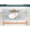 Anzzi 34.5 in. Console Sink in Rose Gold with Carrara White Counter Top CS-FGC004-RG - alternate 2